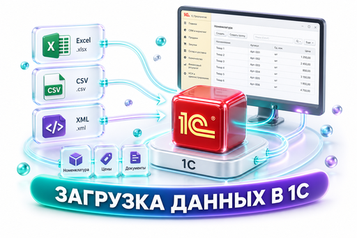 Загрузка данных в 1С