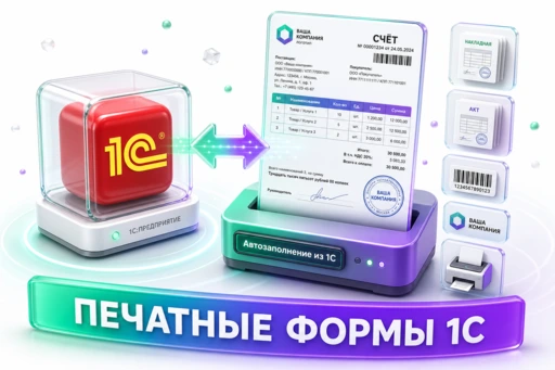 Разработка печатных форм 1С