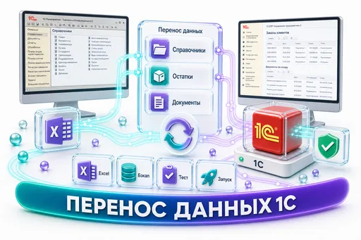 Перенос данных 1С